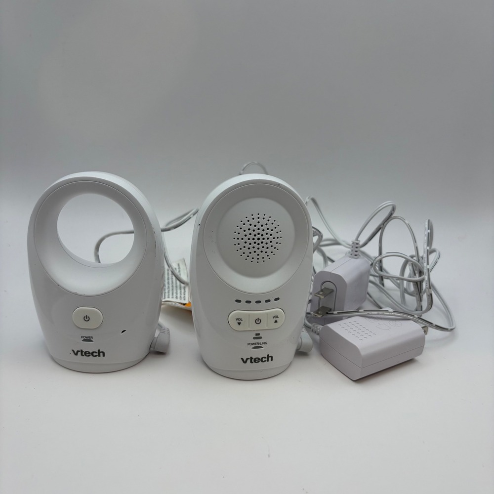 VTech DM1111 Enhanced Range Digital Audio Baby Monitor Intercom System Tested